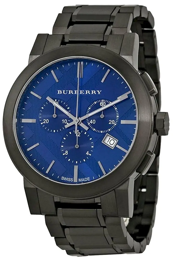 Наручные часы Burberry The City Chronograph BU9365 (Grey/Blue)