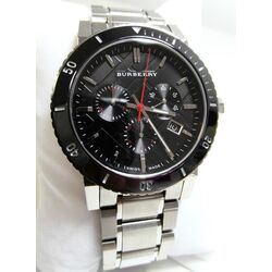Наручные часы Burberry The City Chronograph BU9380 (Silver/Black) Thumb