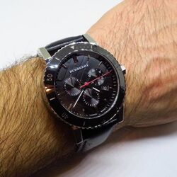 Наручные часы Burberry The City Chronograph BU9382 (Black/Silver) Thumb