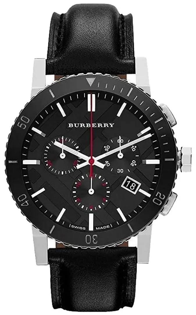 Наручные часы Burberry The City Chronograph BU9382 (Black/Silver)