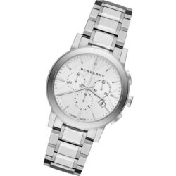 Наручные часы Burberry The City Chronograph BU9750 (Silver/White) Thumb