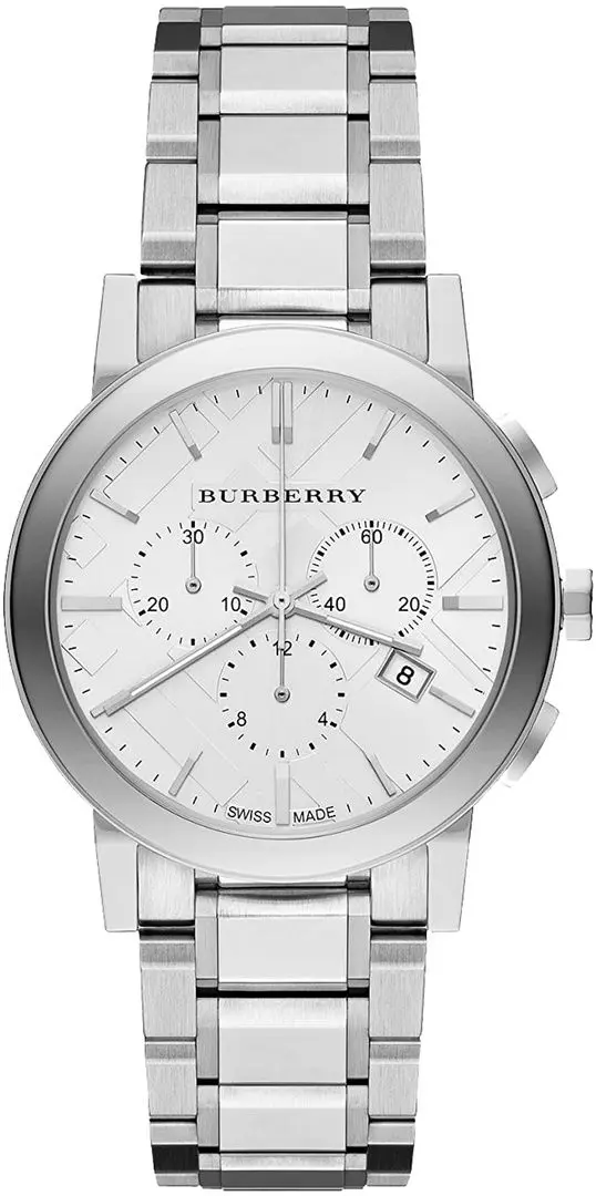 Наручные часы Burberry The City Chronograph BU9750 (Silver/White)