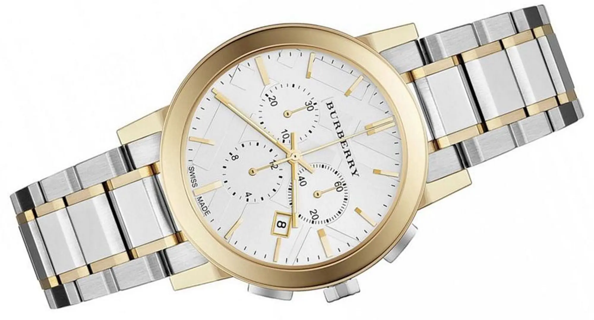 Наручные часы Burberry The City Chronograph BU9751 (Silver/Gold) - 2