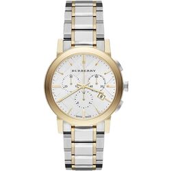 Наручные часы Burberry The City Chronograph BU9751 (Silver/Gold)