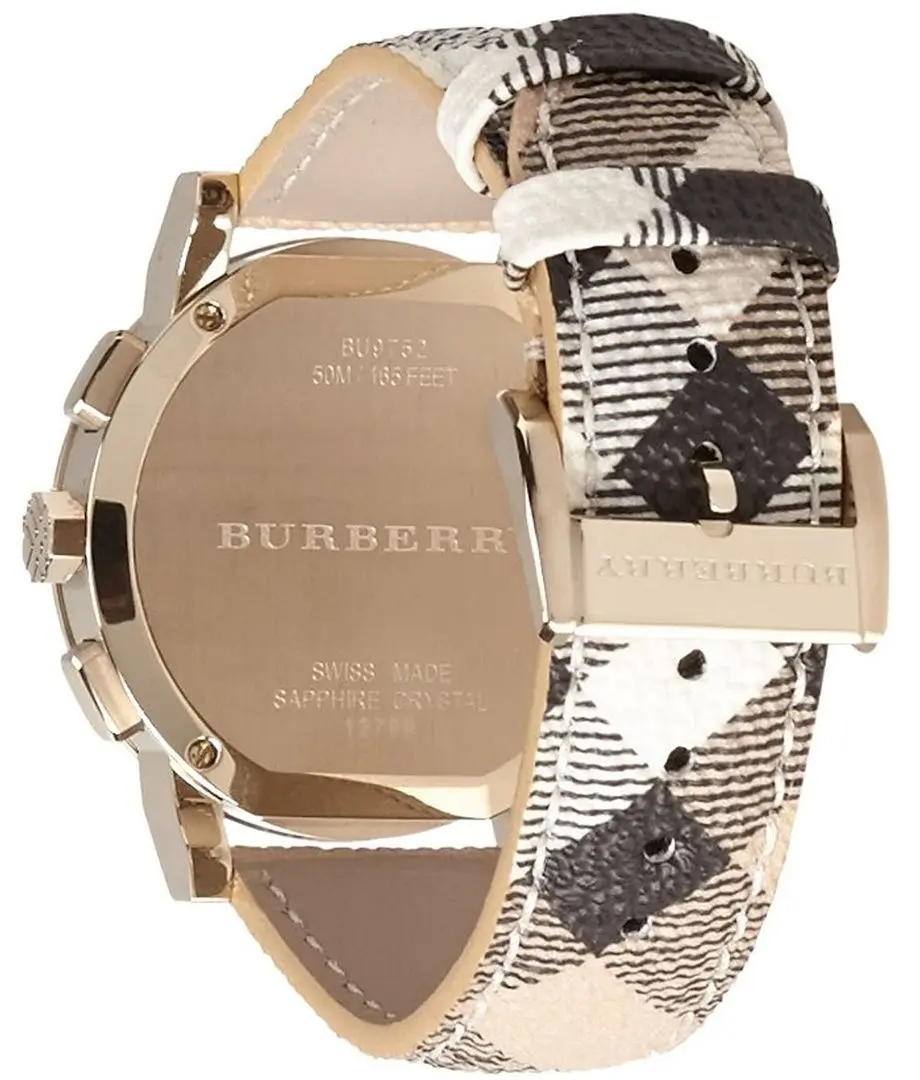Наручные часы Burberry The City Chronograph BU9752 (Brown/Gold) - 2