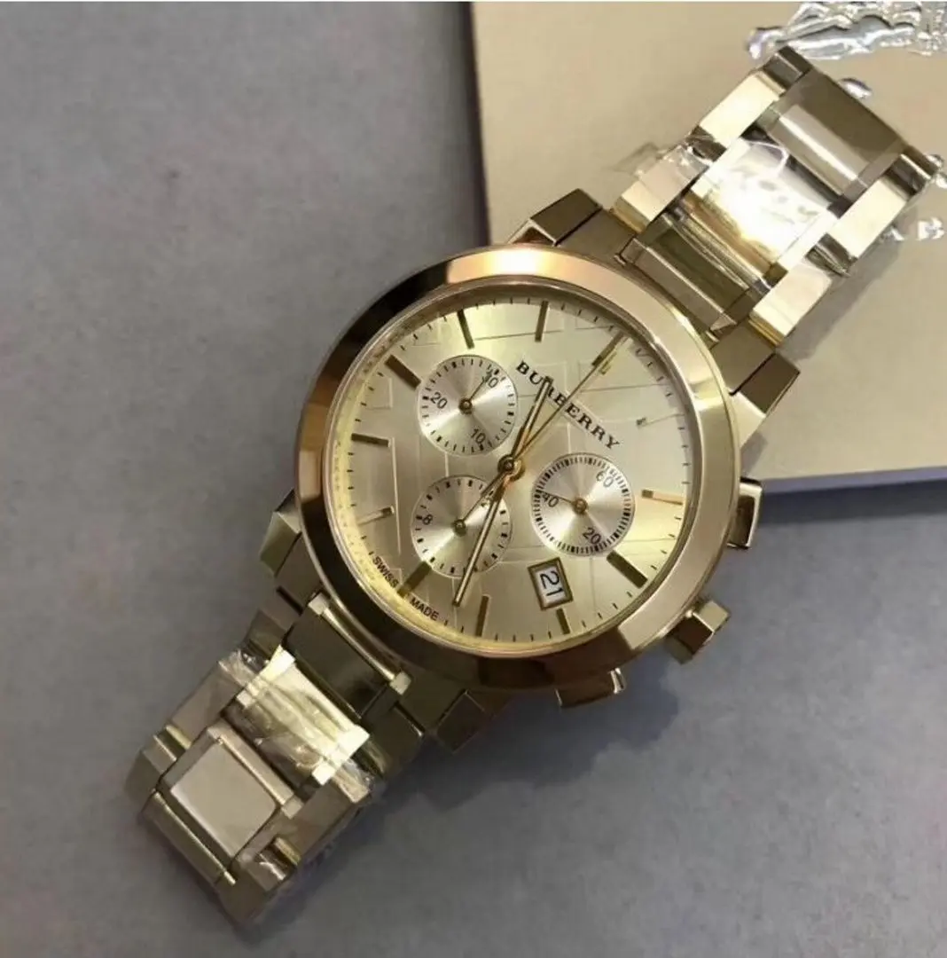 Наручные часы Burberry The City Chronograph BU9753 (Gold) - 3