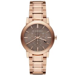 Наручные часы Burberry The City Chronograph BU9754 (Rose Gold/Chocolate)