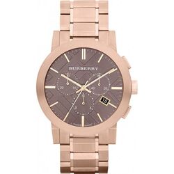 Наручные часы Burberry The City Chronograph BU9754 (Rose Gold/Chocolate) Thumb
