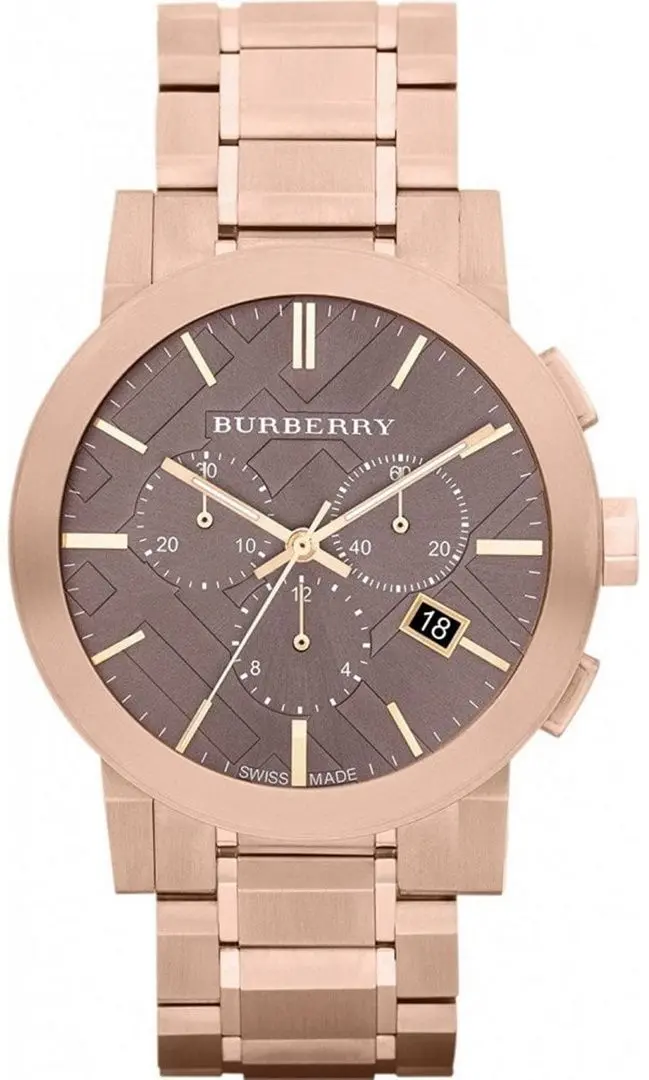 Наручные часы Burberry The City Chronograph BU9754 (Rose Gold/Chocolate) - 2