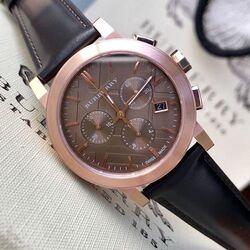 Наручные часы Burberry The City Chronograph BU9755 (Dark Brown/Rose Gold) Thumb