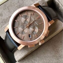 Наручные часы Burberry The City Chronograph BU9755 (Dark Brown/Rose Gold) Thumb