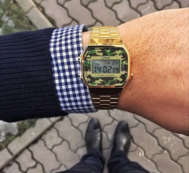 Ceas de mana Casio Collection A-168WEGC-3