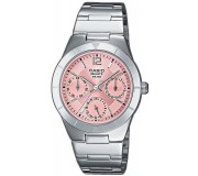 Ceas de mana Casio Collection LTP-2069D-4AVEG (Silver/Pink)