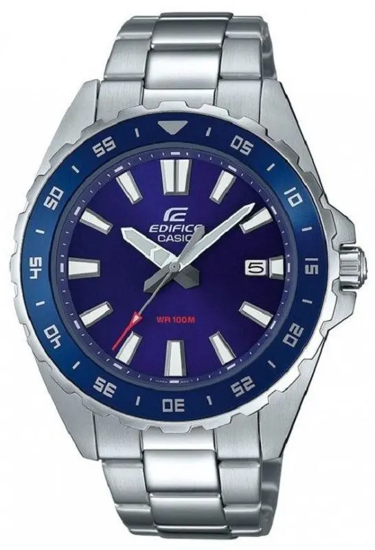 Наручные часы Casio Edifice Classic EFV-130D-2AVUEF (Silver/Blue)