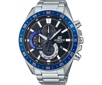 Наручные часы Casio Edifice EFV-620D-1A2 (Silver/Black/Blue)