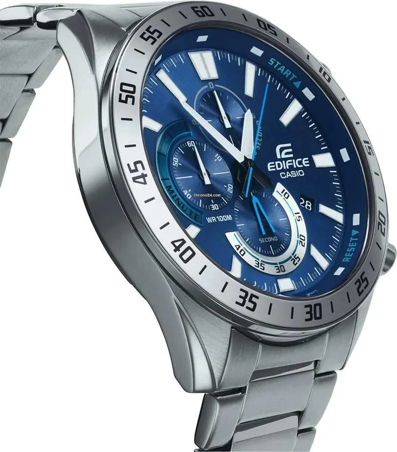 Ceas de mana Casio Edifice EFV-620D-2A (Silver/Blue)