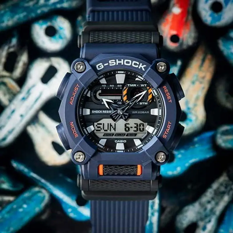 Ceas de mana Casio G-Shock GA-900-2A (Black/Blue)