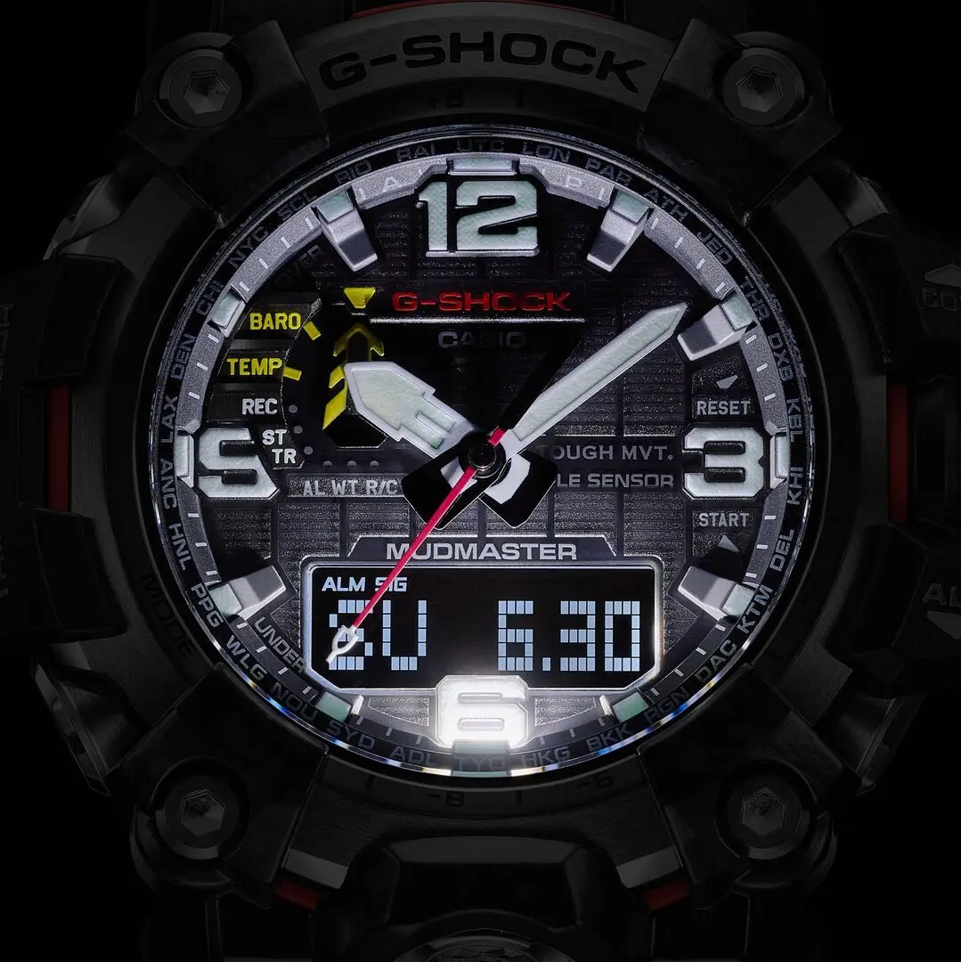 Наручные часы Casio G-Shock GWG-2000-1A3 (Black/Green)