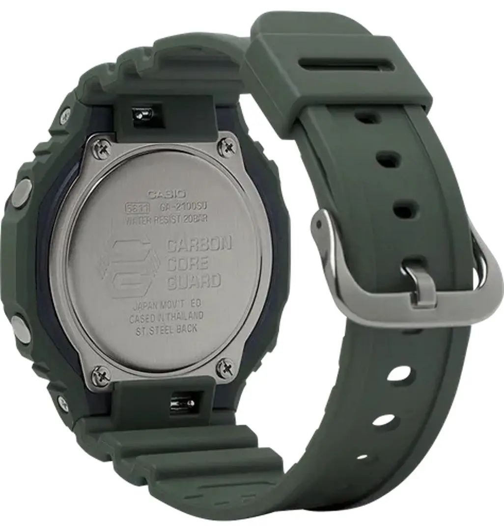 Ceas de mana Casio G-Shok GA-2110SU-3A (Green/Black) - 2