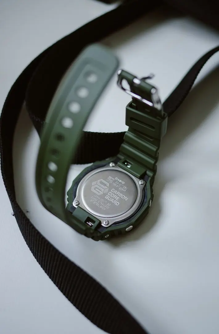Ceas de mana Casio G-Shok GA-2110SU-3A (Green/Black) - 6