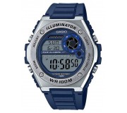 Ceas de mana Casio Illuminator MWD-100H-2A (Silver/Blue)