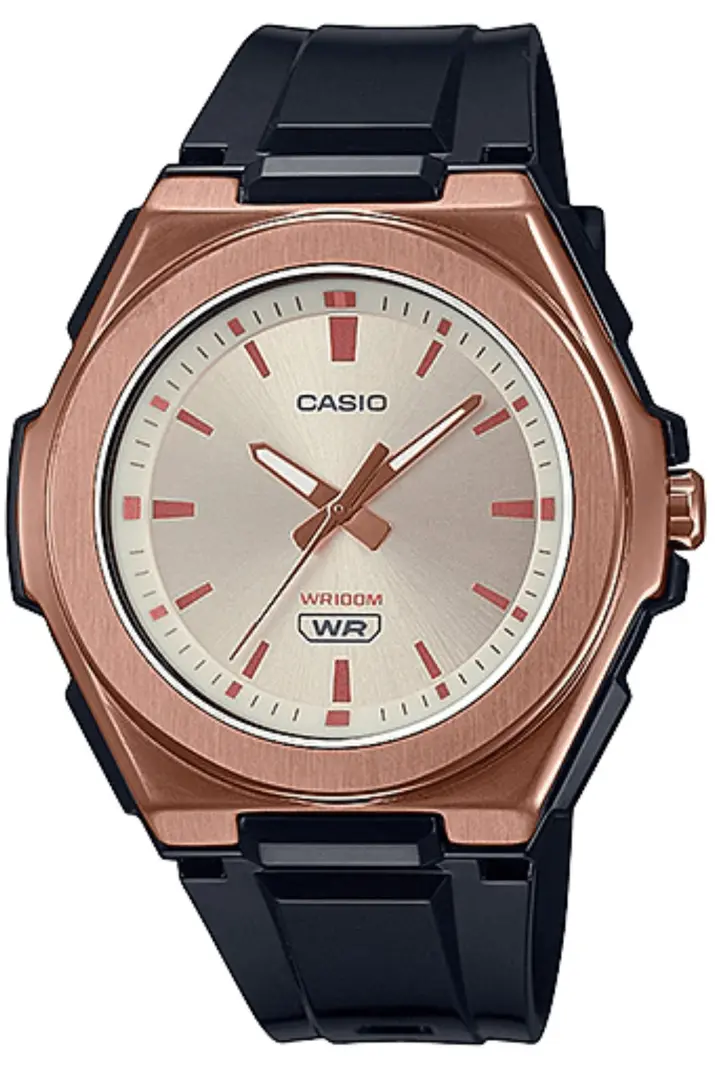 Ceas de mana Casio LWA-300HRG-5 (Rose Gold/Black)