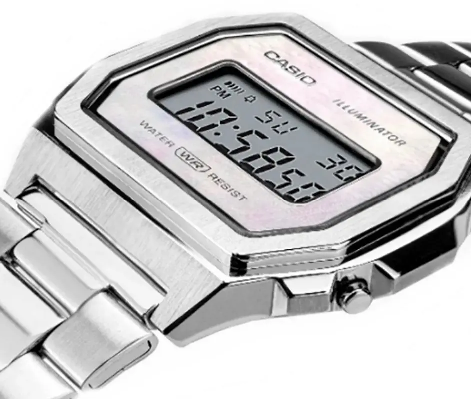 Наручные часы Casio Vintage A1000D-7 (Silver/Nacre)