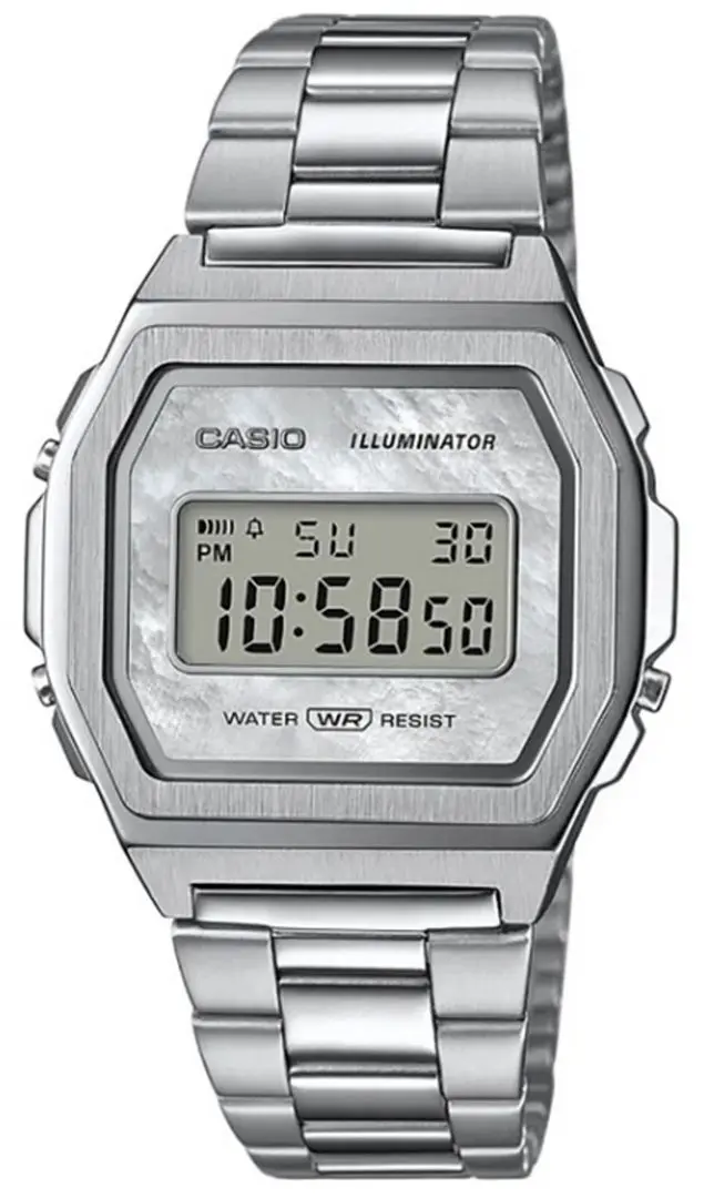 Наручные часы Casio Vintage A1000D-7 (Silver/Nacre)