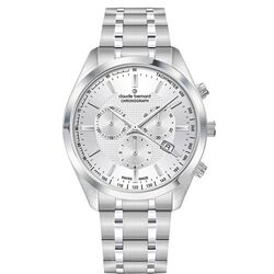 Наручные часы Claude Bernard 10246 3M AIN (White/Silver)