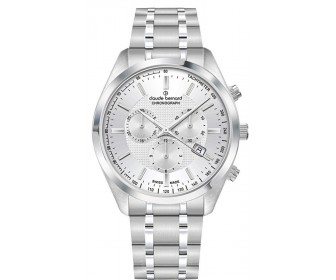 Наручные часы Claude Bernard 10246 3M AIN (White/Silver)