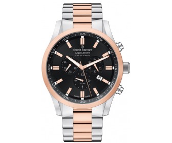 Наручные часы Claude Bernard Aquarider 10222 357RM 10222 357RM NIR (Pink/Silver/Black)