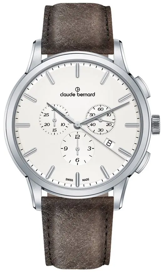 Наручные часы Claude Bernard Classic 10237 3 AIN1 (Silver/Brown)