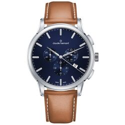 Наручные часы Claude Bernard Classic 10237 3 BUIN1 (Brown/Blue/Inox)