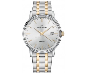 Наручные часы Claude Bernard Classic 53009 357JM AID (Yellow/Silver)