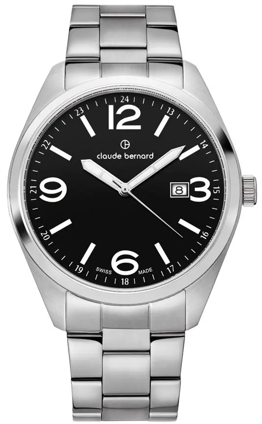 Наручные часы Claude Bernard Classic 53019 3M NB (Inox/Black)