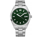 Ceas de mana Claude Bernard Classic 53019 3M VIDN (Inox/Green)