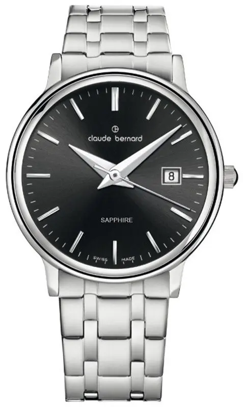 Наручные часы Claude Bernard Classic 54005 3M NIN (Inox/Black)