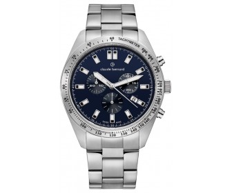 Наручные часы Claude Bernard Classic ST50 10247 3M BUIN (Inox/Blue)