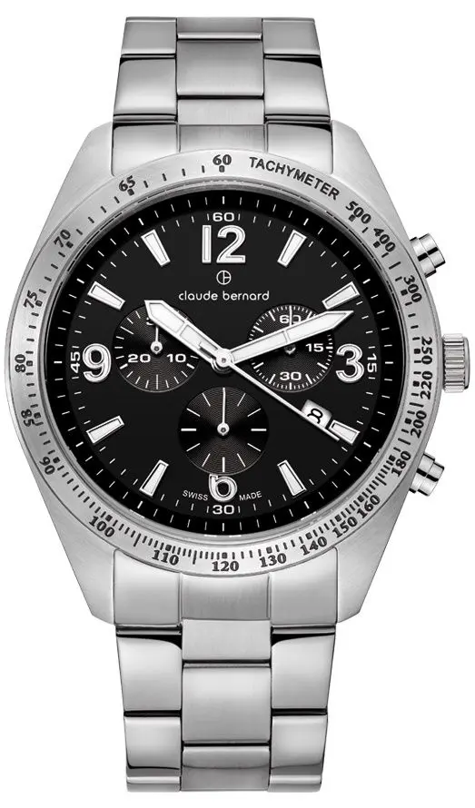 Наручные часы Claude Bernard Classic ST50 10247 3M NB (Silver/Black)