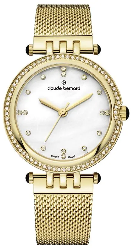Наручные часы Claude Bernard Dress Code 20085 37JM NAPD (Yellow Gold/Pearl)