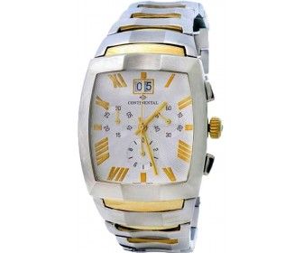 Ceas de mana Continental Chronos 2219-147C (Silver/Gold)