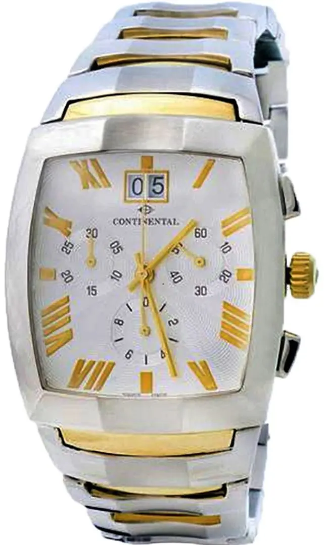 Ceas de mana Continental Chronos 2219-147C (Silver/Gold)