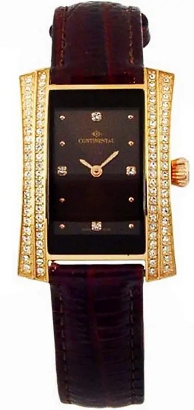 Ceas de mana Continental Precious Sentiments 8044-RG258BR (Red/Gold)