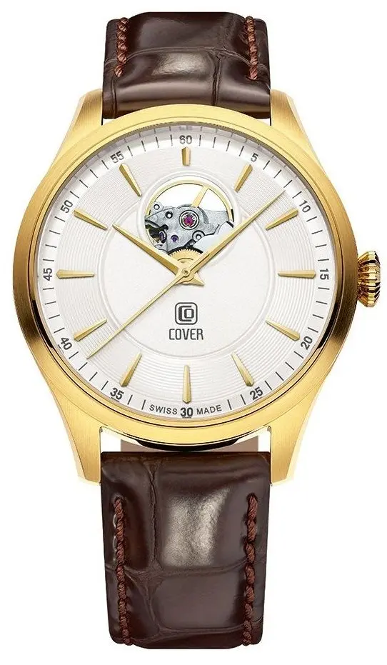 Ceas de mana Cover Aragon Open Heart Automatic COA4.13