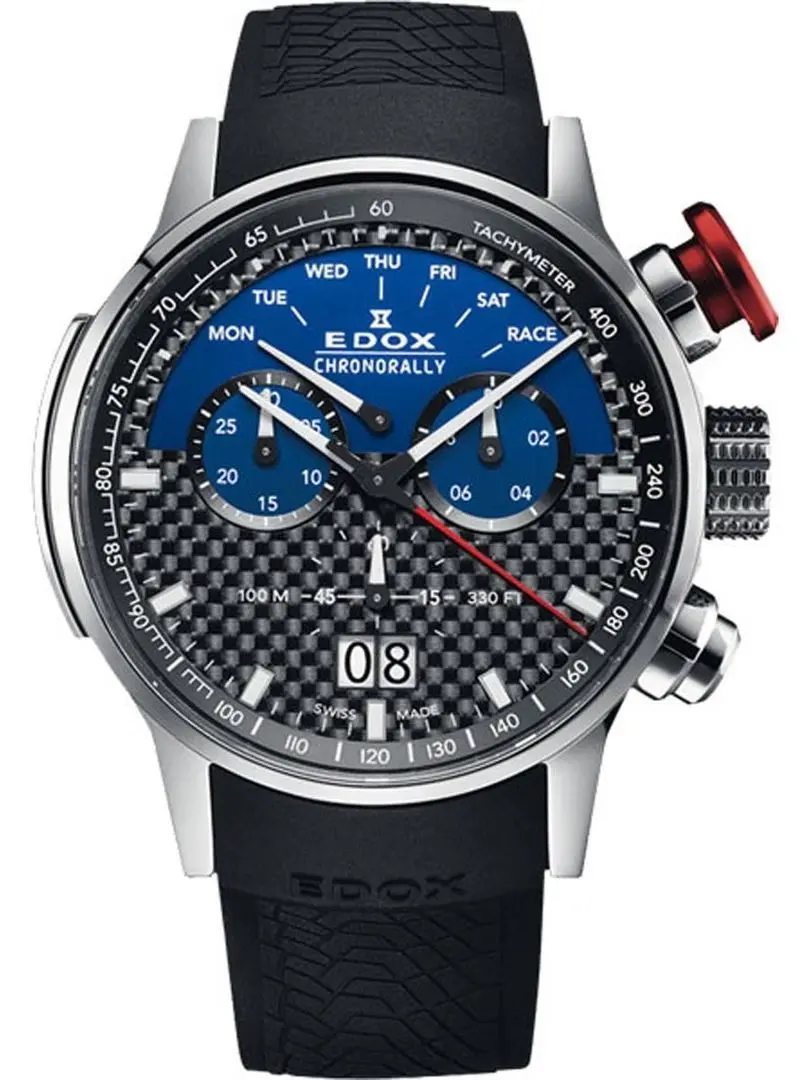 Ceas de mana Edox Chronorally 38001 TIN1 NBUJ