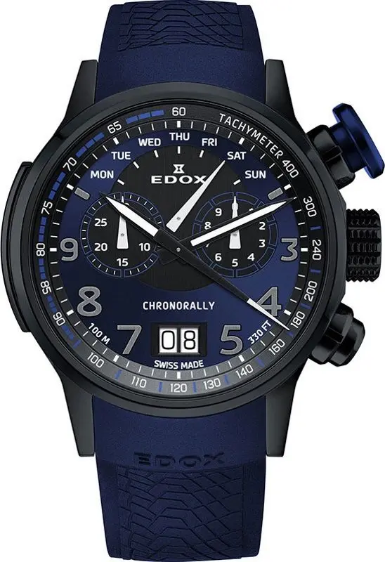 Ceas de mana Edox Chronorally 38001 TINNBUF3 BUF3