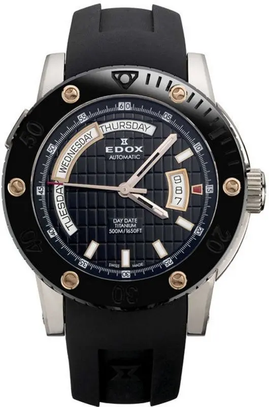 Ceas de mana Edox Day Date 83005 TINR NIR