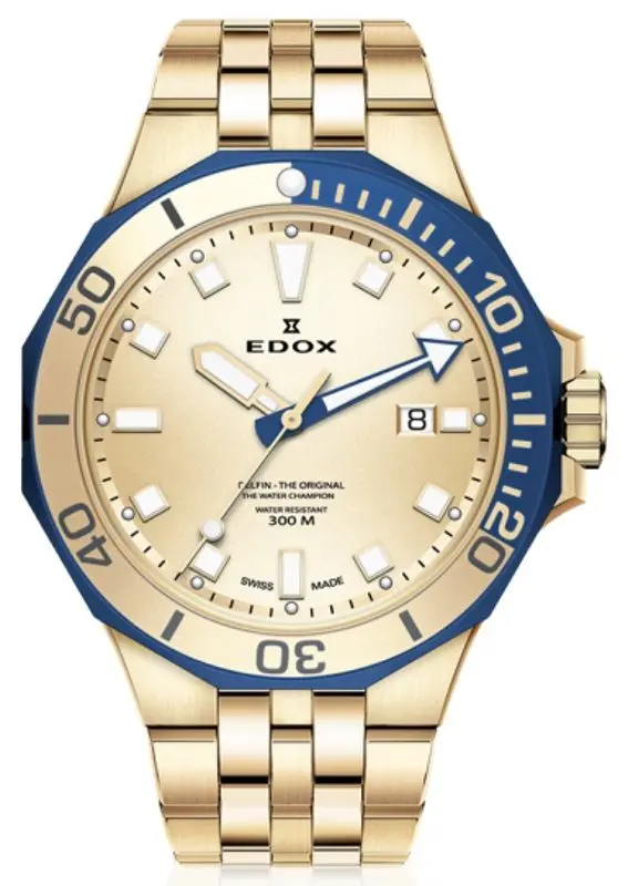 Ceas de mana Edox Delfin 53015 357JBUM DI