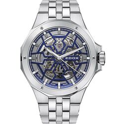Ceas de mana Edox Delfin Mecano 85303 3M BUIGB (Silver)