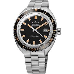 Ceas de mana Edox Hydro-Sub 80128 3NBM NIB (Black/Silver)
